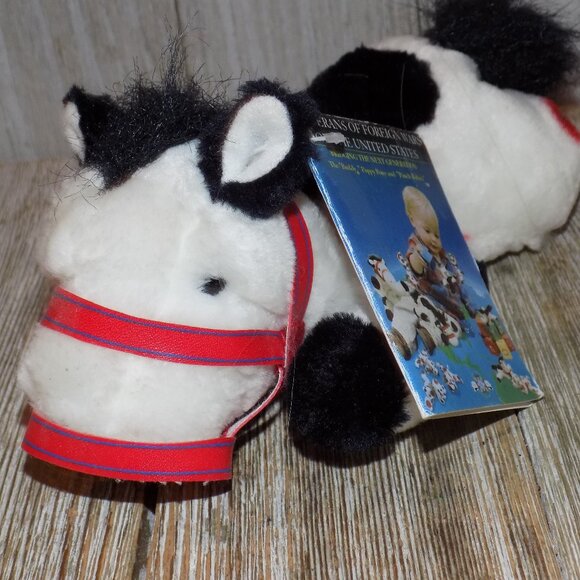 VFW VETERNS OF FOREIGN WARS PONY BUDDY POPPY PLUSH STUFFED ANIMAL Gift * - Picture 1 of 12